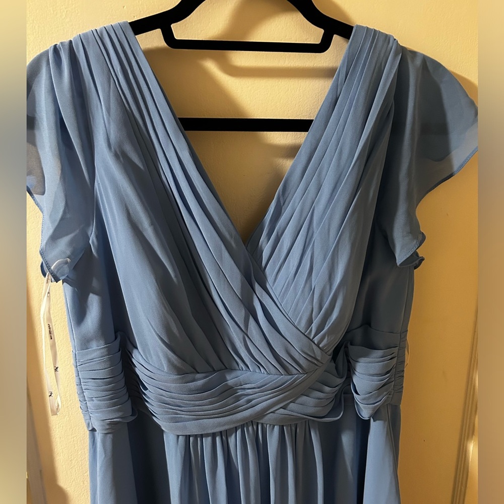 Blue formal dress